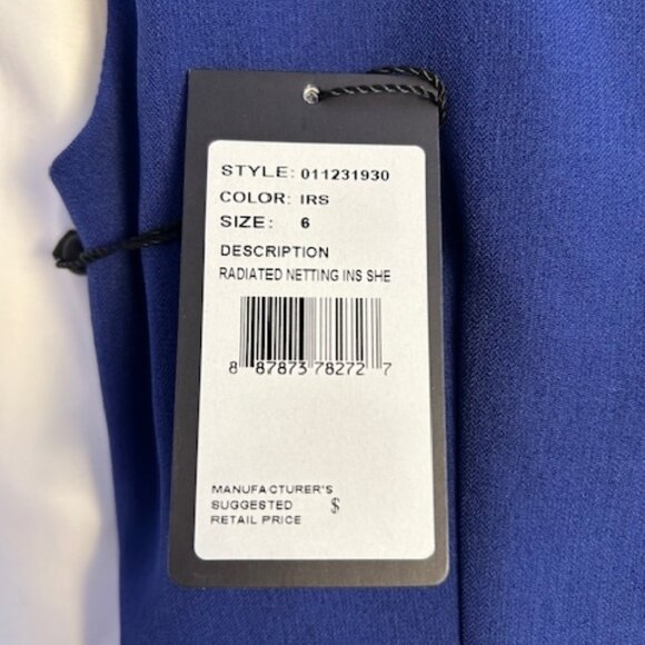 Adrianna Papell Blue Dress - Picture 3 of 3